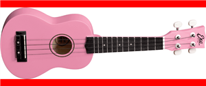 UKELELE PRIMO SOPRANO ROSA - Incluye accesorios