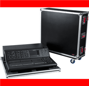 Flightcase para Midas M32 Con ruedas y cajón interior