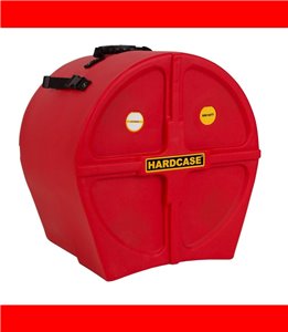 ESTUCHE TOM BASE SUELO 16" HARDCASE Rojo