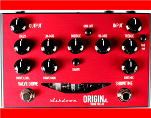 PEDAL PREAMPLIFICADOR DE VÁLVULA ASHDOWN ORIGINAL "PRE-DI" (made in UK)