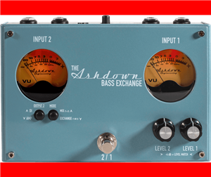 PEDAL CONMUTADOR 2x INPUTS/ 2x OUTPUTS ASHDOWN "BASS EXCHANGE"