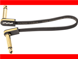 CABLE INTERLINK PCF PREMIUM GOLD  JACK-JACK AA Negro - 18 cm