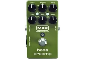 PEDAL MXR® PREAMPLIFICADOR & D.I. BAJO
