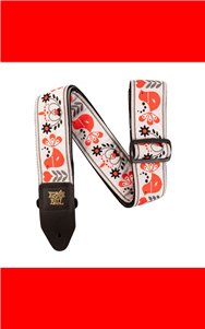 CORREA GUIT/ BAJO JACQUARD - RED BIRD WINTER