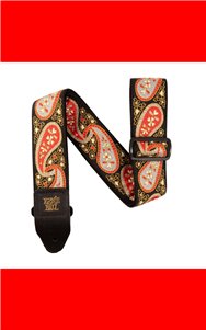 CORREA GUIT/ BAJO JACQUARD - MIDNIGHT PAISLEY
