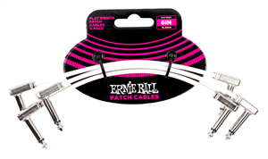 CABLES PACTH FLAT RIBBON 6? BLANCO -PACK 3