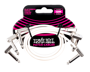 CABLES PACTH FLAT RIBBON 127? BLANCO -PACK 3