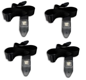 CORREA GUIT/ BAJO POLYPRO - NEGRA Pack 36 Unds.