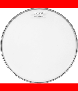 PARCHE TOM CODE 12" DNA TRANSPARENTE