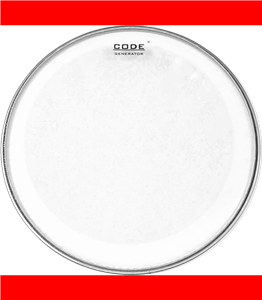 PARCHE TOM CODE 15" GENERATOR TRANSPARENTE