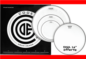 TOM PACK CODE GENERATOR ROCK TRANSPARENTE (10,12,16" + DNA 14 ")