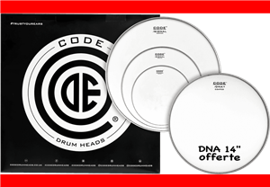 TOM PACK CODE SIGNAL ROCK BLANCO (10,12,16" + DNA 14 ")