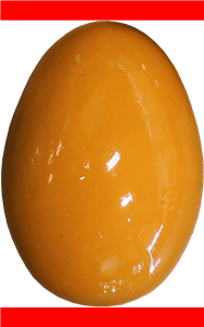 HUEVO SHAKER DE MADERA - AMARILLO