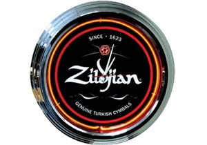 RELOJ ZILDJIAN LUMINOSO PLATEADO