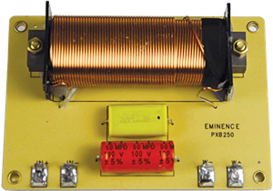 Filtro paso bajo de 250 Hz 12dB/oct 600W