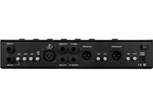 Preamp de instrumento acústico, 2 canales con ecualizador dual, entrada de micrófono de 48 V, DI ra