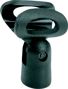 PINZA MICRÓFONO CAUCHO FIJA (Pequeña)