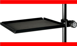 BANDEJA ACCESORIOS CON ABRAZADERA PARA SOPORTE