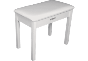 BANQUETA PIANO DELUXE PB50 MADERA - BLANCA MATE