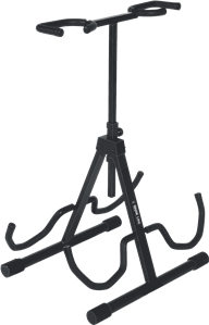 SOPORTE GUITARRA/BAJO UNIVERSAL (ALTURA AJUSTABLE) - 2 GUITARRAS