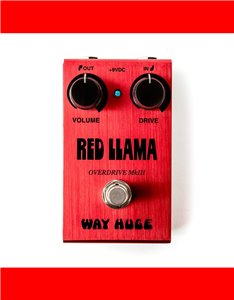 PEDAL WAY HUGE® RED LLAMA OVERDRIVE MKIII