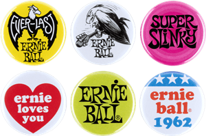 CHAPA ERNIE BALL SURTIDO (Set de 6)