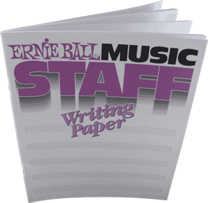 CUADERNO DE MÚSICA STAFF