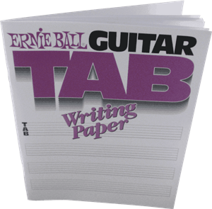 CUADERNO DE MÚSICA TABLATURA