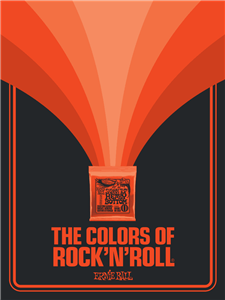 POSTER COLORS OF ROCK´N´ROLL TOP HEAVY BOTTOM SLINKY
