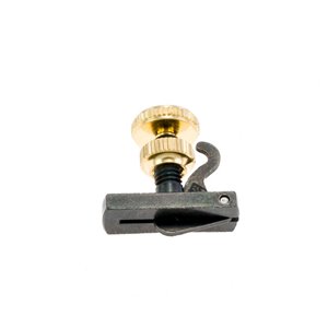 Afinador para violín Wittner 4/4-3/4 lazo negro tornillo dorado 4/4