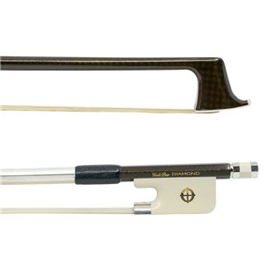 Arco viola CodaBow Diamond GX (nuez color blanco) 15''