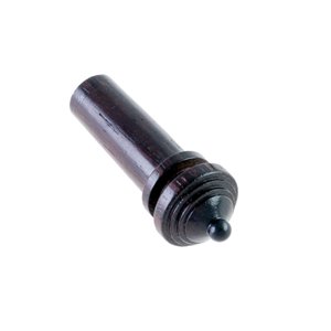 Botón viola palisandro modelo Hill pin negro