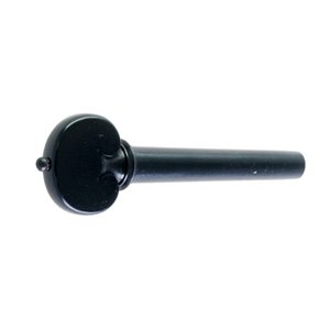 Clavija para viola boj, modelo corazón con pin y collar negro