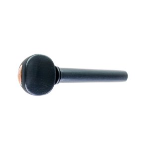 Clavija para viola de ébano cúpula dorado modelo suizo