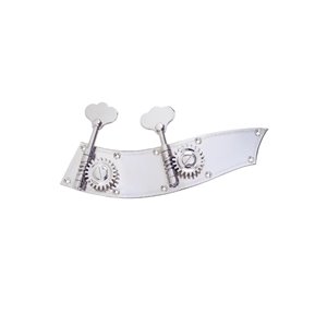 Clavijero para contrabajo 1/8 o cello Rubner con 2 piezas individuales 210-104 plateado 1/8