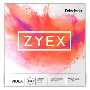 Cuerda viola D'Addario Zyex DZ414SM 4ª Do Short Medium 14""-15""