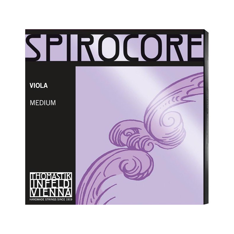 Cuerda viola Thomastik Spirocore S-19 2ª Re cromo