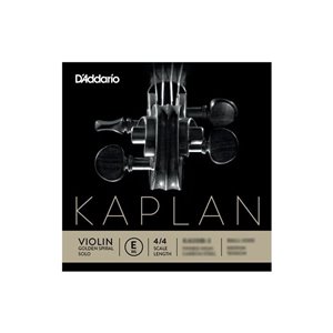 Cuerda violín D'Addario Kaplan Golden Spiral K420L-3 1ª Mi lazo Heavy 4/4