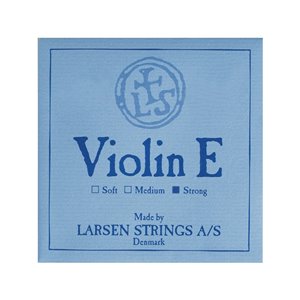 Cuerda violín Larsen 1ª Mi lazo Strong 4/4