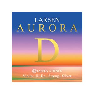 Cuerda violín Larsen Aurora 3ª Re plata Medium 4/4