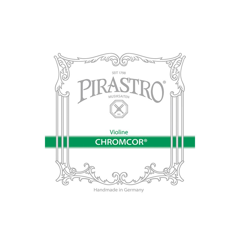 Cuerda violín Pirastro Chromcor 1ª Mi Bola Medium 1/4