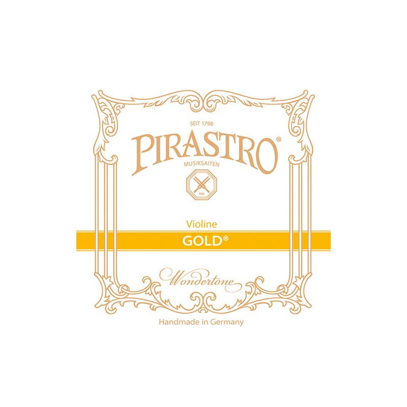 Cuerda violín Pirastro Gold 315821 1ª Mi lazo Medium 4/4