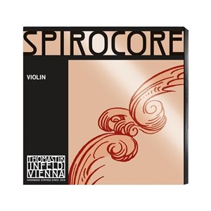 Cuerda violín Thomastik Spirocore S-12ST 3ª Re cromo  Heavy 4/4
