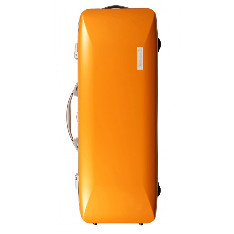 Estuche viola Bam La Défense Hightech Oblong DEF5301XL Aluminio cepillado