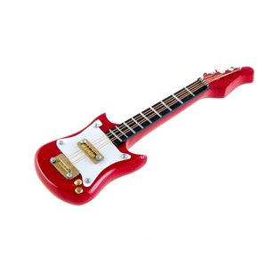 Imán guitarra eléctrica roja