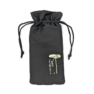 MP-0034 Bolsa Bam de seda natural para boquilla de clarinete bajo, saxo barítono o bajo
