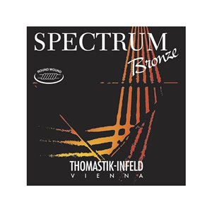 Set de cuerdas guitarra acústica Thomastik Spectrum Bronze SB110 extra light