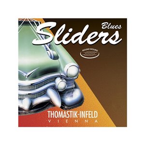 Set de cuerdas guitarra eléctrica Thomastik Blues Sliders SL109 light