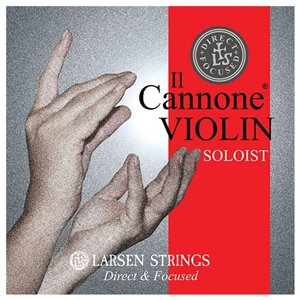 Juego de cuerdas violín Larsen Il Cannone Direct & Focused Soloist. Oferta lanzamiento + Mi 028 4/4