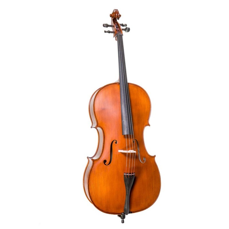 Pica de cello Ulsa tubular 41364 forrada corcho con ébano 52 cm 4/4